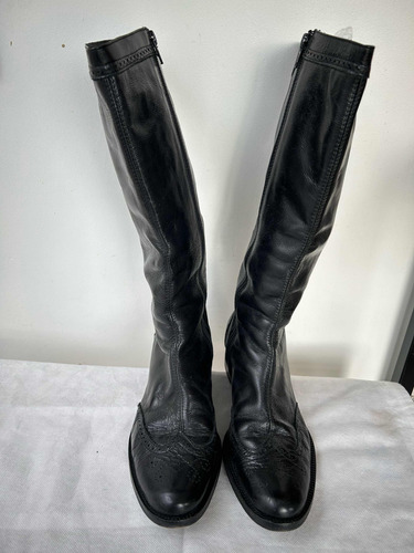 Botas Cuero Altas Blaqué Mujer N 39. Impecables !