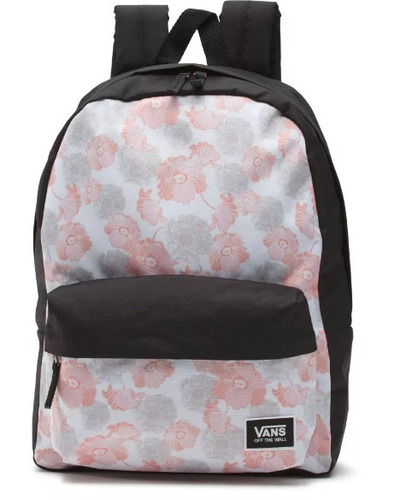 Mochila Vans Backpack Realm Rebel Blossom Original  Grande 