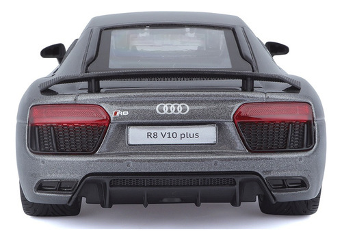 1:24 Audi R8 V10 Plus En Gris - Maisto Gris
