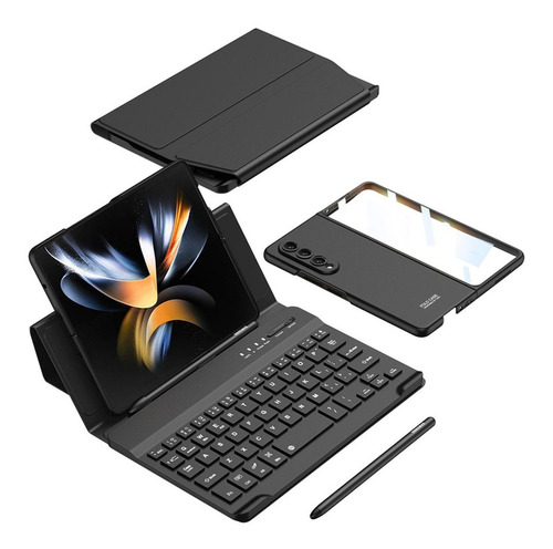 Funda De Teléfono+teclado+bolígrafo Para Galaxy Z Fold 2/3/4