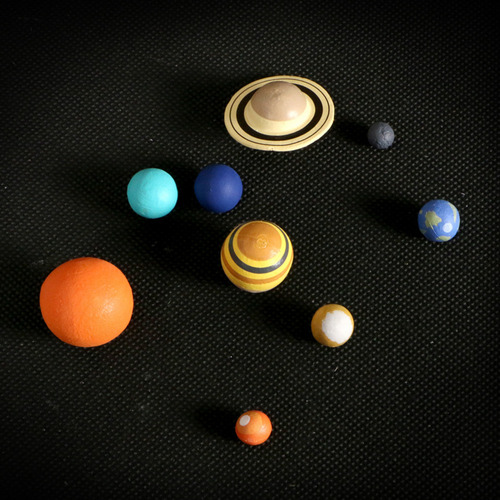 Material Didáctico De Astronomía Modelo De Ocho Planetas De
