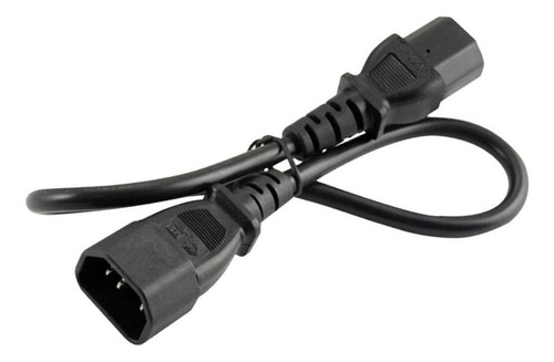 Cabo De Extensão De Energia Iec 320 C13 A C14 Para Monitor