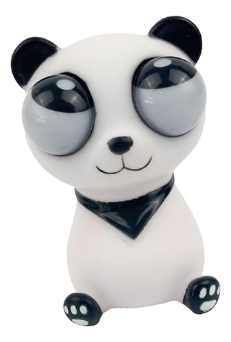 Muñeco De Oso Panda Con Ojos Saltones