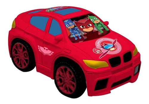 Imagem 3 de 4 de Carrinho C/ Controle Auto Bravo Pj Masks Corujita Candide