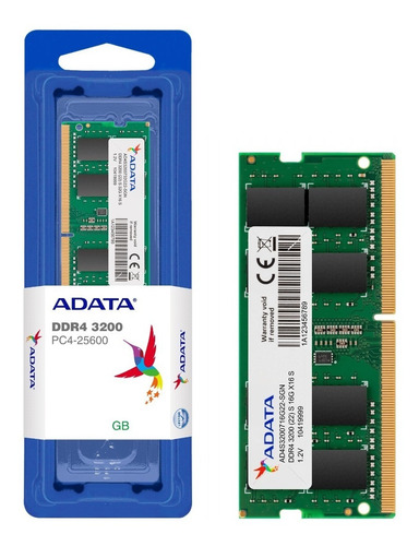 Memoria Ram Adata Premier Laptop Soddr4 8gb Ddr4 3200mhz