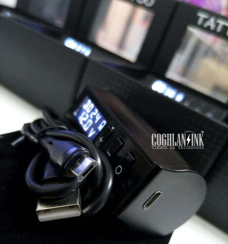 Imagen 7 de 7 de Tattoo Batería Pen Wireless Revolutionary 1950mah 2g 8hs Lcd