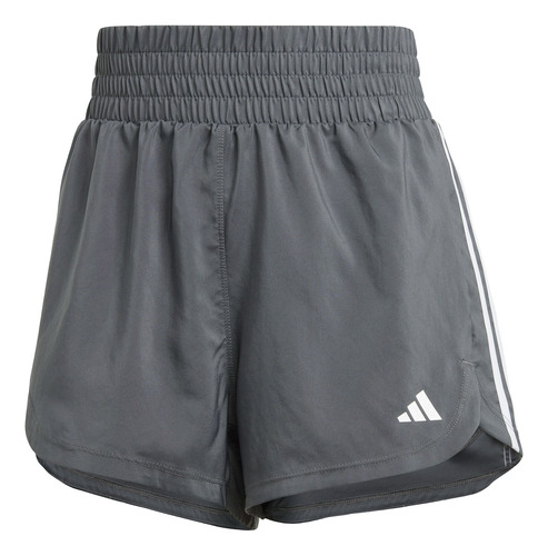 Shorts Adidas Entrenamiento Pacer Mujer Gris Is2173