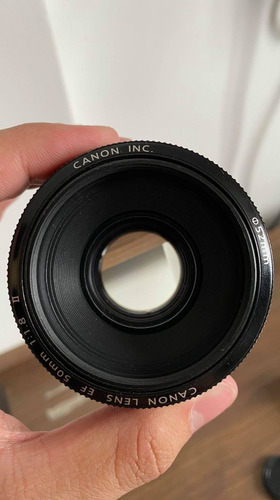 Lente Canon 50mm 1.8
