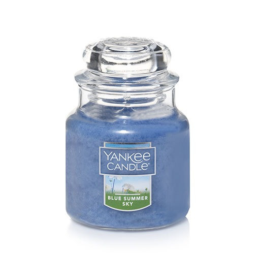 Vela Aromática Small Jar Blue Summer Sky Yankee Candle