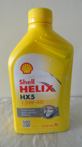 Aceite Mineral 15w/40 Shell