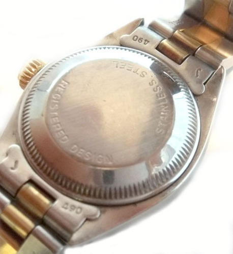 Rolex Oyster Perpetual Lady Date - Aço E Ouro