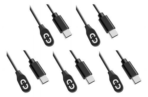 Cable De Carga Crystally-5 Piezas De 3.3 Pies Para Aeropex A