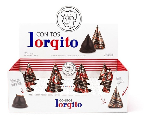 Conito Jorgito Chocolate (caja X12u) - Barata La Golosinería