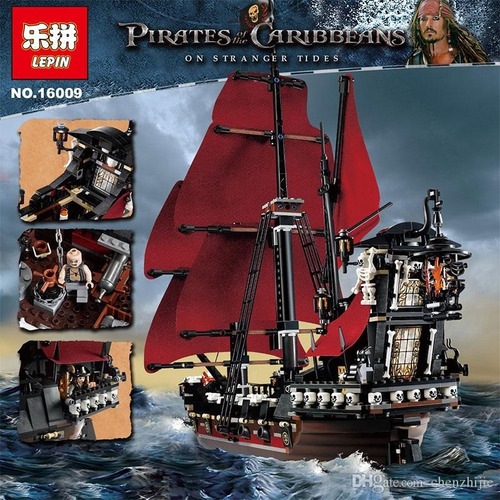 Barco Pirata Venganza De La Reina Ana Lego Compatible Disney Mercado Libre