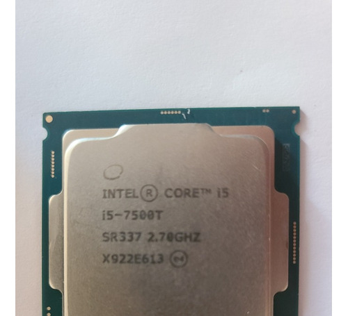 Procesador Gamer Intel Core I5-7500t 2.7 Ghz Turbo Bost 3.30