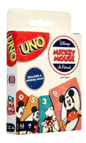 Uno Mickey Mouse Juego De Cartas