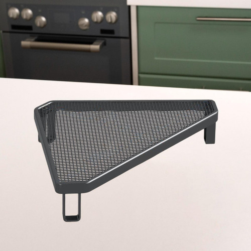 Pot Pan Rack Cocina Organización De Cocina Espacio De Negro