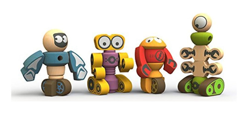 Beginagain Tinker Totter Robot Character Set Ayuda A Promove