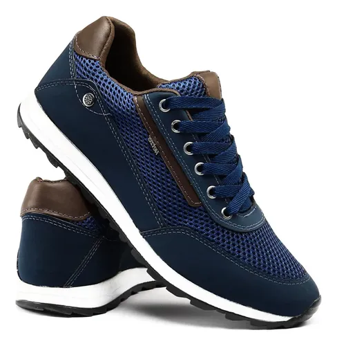Tênis Masculino Sapatênis Casual Confortável Estiloso