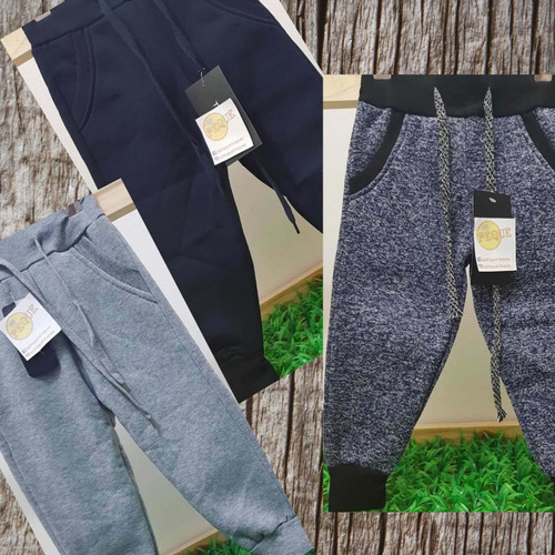 Babuchas Jogging Niños De Algodón Con Friza