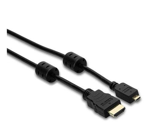 Cable Microhdmi (d) A Hdmi 1.8 Metros V1.4 Doble Filtro 4k 