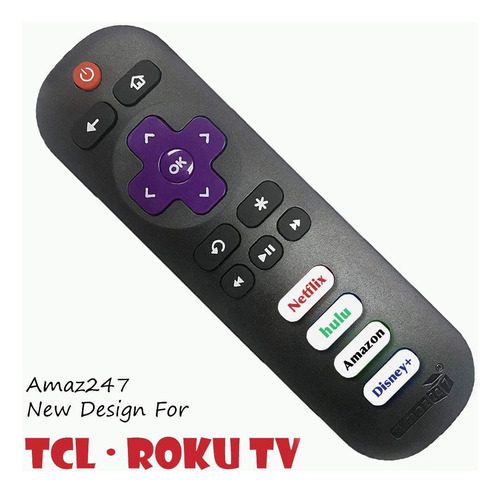 Tcl Roku Tv Remote Funciona Con Todo Tcl Roku Tv ¡sin ¡sin
