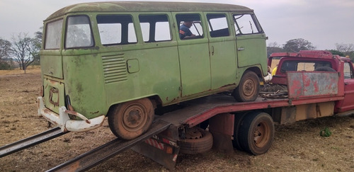 Vw Kombi Com Motor 1500cc P/ Restaurar Exportaçao