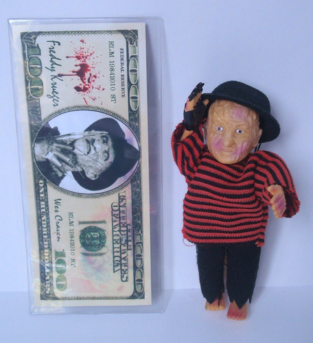 Figura Freddy Krueger Raro Vintage Bootleg Perco