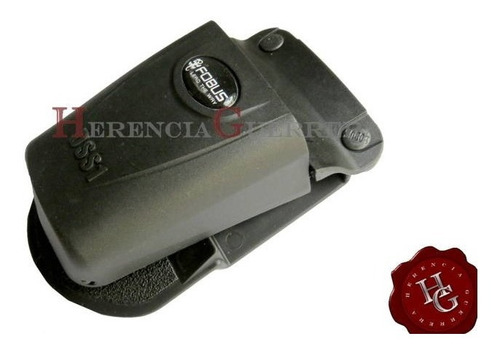 Imagen 3 de 7 de Porta Cargador Fobus Dss1 Multicalibre 9/40 /380/ Monohilera
