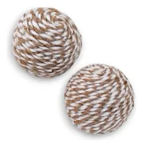 Comprar 2 Esferas Decorativas Para Centro De Mesa Bolas Pelotas 7cm