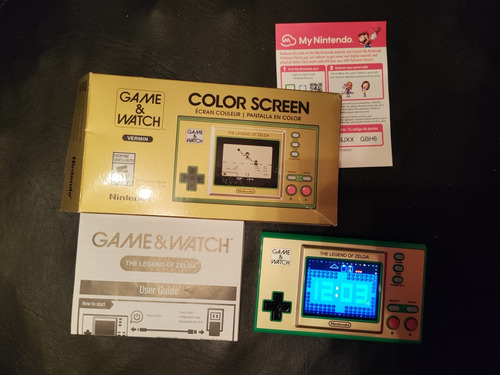 Game And Watch The Legend Of Zelda En Caja 