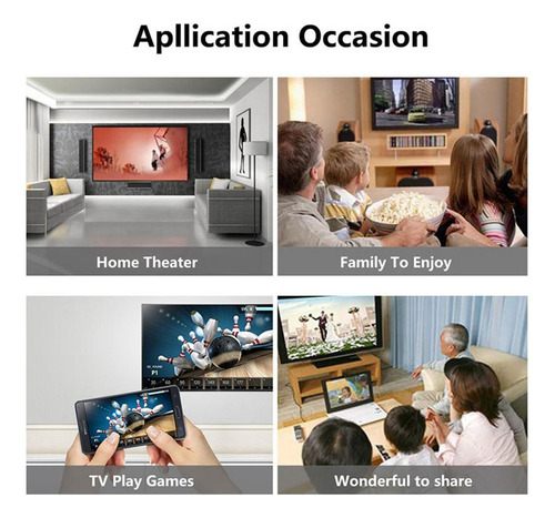 Receptor De Dongle Con Pantalla Wifi Para Transmitir El