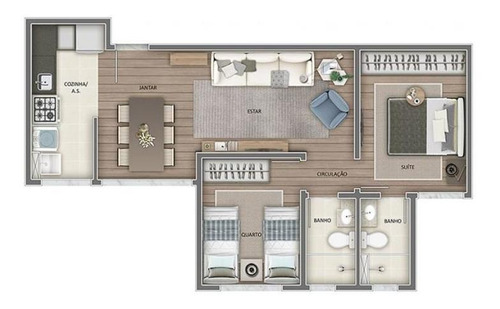 Imagem 9 de 30 de Apartamento À Venda, 2 Quartos, 1 Suíte, 2 Vagas, Jaragua - Belo Horizonte/mg - 2067