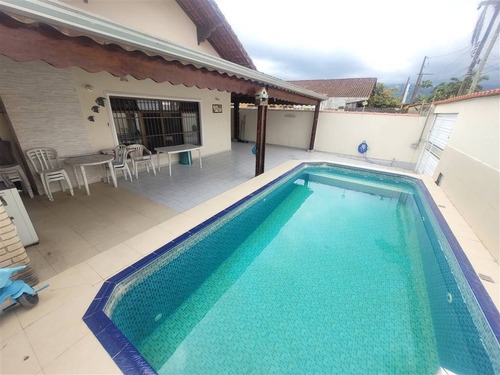 Imagem 7 de 26 de Casa Isolado 4 Dorm Jardim Imperador Praia Grande A Metros Da Praia Com Piscina - Acw816