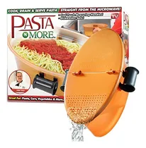 Comprar Pasta N Más Cocina De Microondas Con Colador, Olla De Pasta 