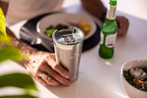 Vaso Aislado Térmico De Pinta Aislado Al Vacío