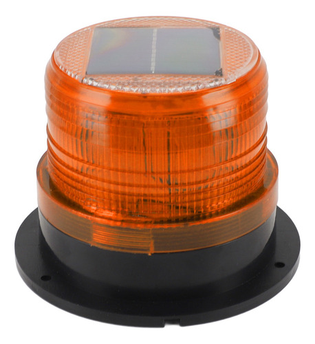Td Baliza Solar, Luz De Precaución, 8 Led, Sensor Del