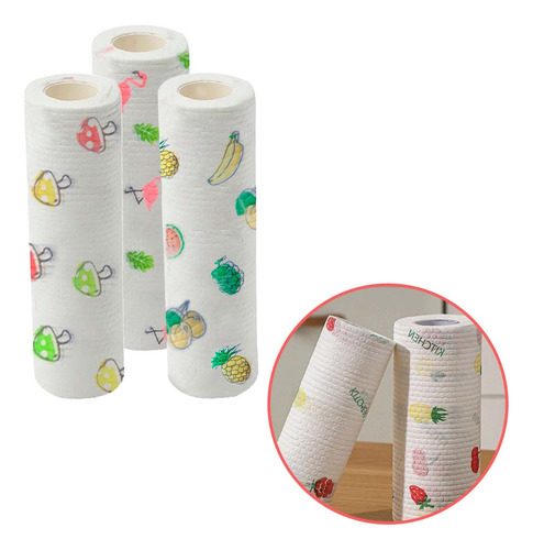 Papel Absorbente Reutilizable Kawaii