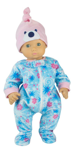 Pijama De Muneca De Invierno Para Munecas De 15 Pulgadas, 2