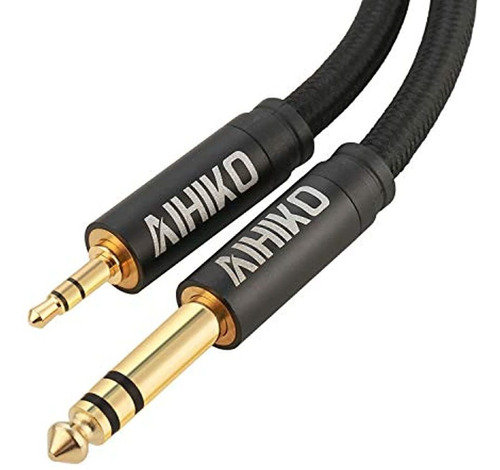 Aihiko Cable De 3,5 Mm A 6,35 Mm Carcasa De Aleacion De Zin