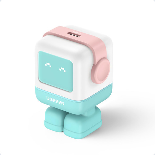 Cargador Ugreen Uno De 30 W, Usb C, Robot Gan Para iPhone Ga