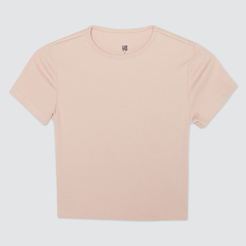 Camiseta Mujer Ostu M/c Beige Poliéster 40091723-80211