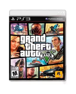 Grand Theft Auto V Standard Edition Rockstar Games PS3 Físico
