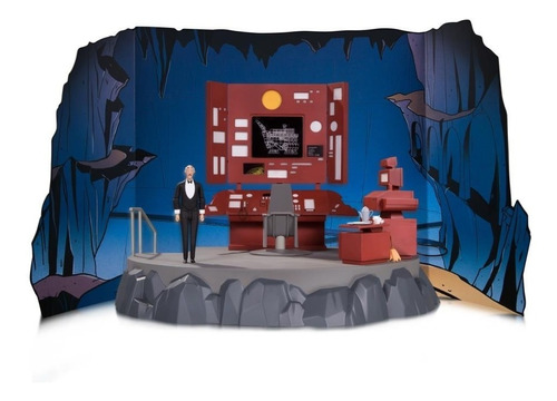 Batman The Animated Series Batcave Baticueva Alfred Incluido