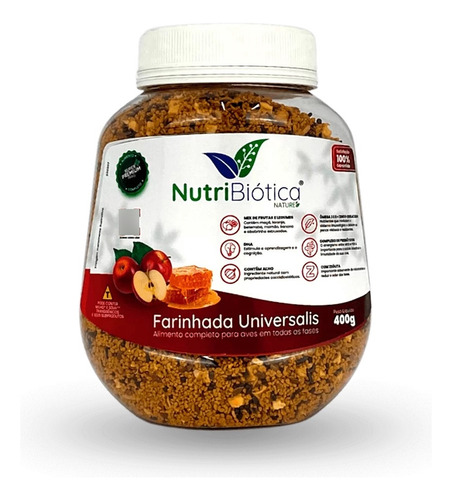 Nutribiótica Farinhada Universalis 400g Super Premium