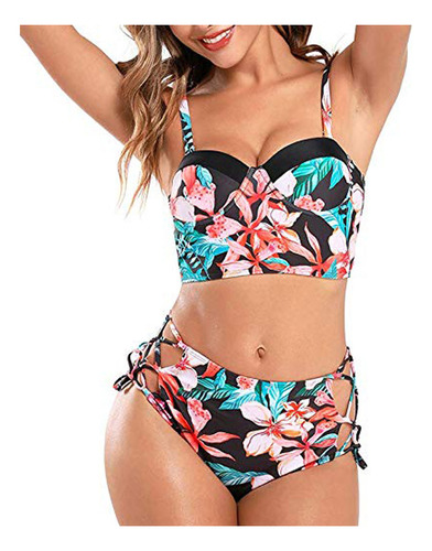 Traje De Baño R Para Mujer, Acolchado, Monokini, Push Up Bi