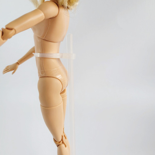 5 Bases Para Muñecas Soporte De Exhibición Traslúcido