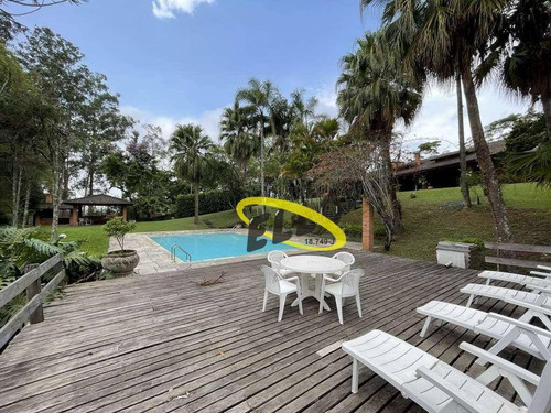 Imagem 1 de 30 de Maravilhosa Casa De Campo Com Amplo Terreno Na Granja Viana! - Ch0190