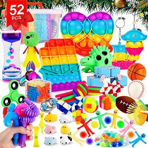 Figoal 52 Pcs Juguetes Sensoriales Fidget Conjunto Qzgp5