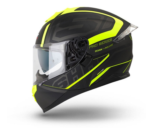 Casco Integral Shaft Pro Brand Doble Visor Transparente